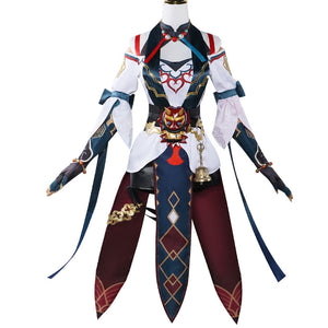 Honkai: Star Rail Xueyi Cosplay Costumes With Mask