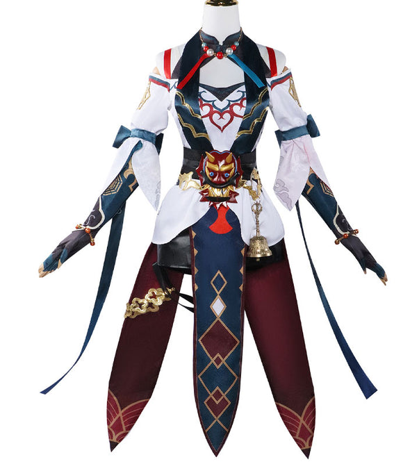 Honkai: Star Rail Xueyi Cosplay Costumes With Mask