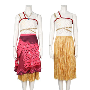 Movie Disney Animation Moana 2 Moana Cosplay Costume