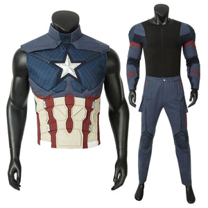 Avengers: Endgame Steven Rogers Captain America Cosplay Costumes