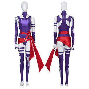 Game Marvel Rivals Vengeance Psylocke Cosplay Costumes