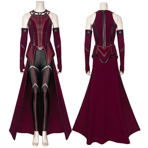 Wanda Vision Scarlet Witch Wanda Cosplay Costume