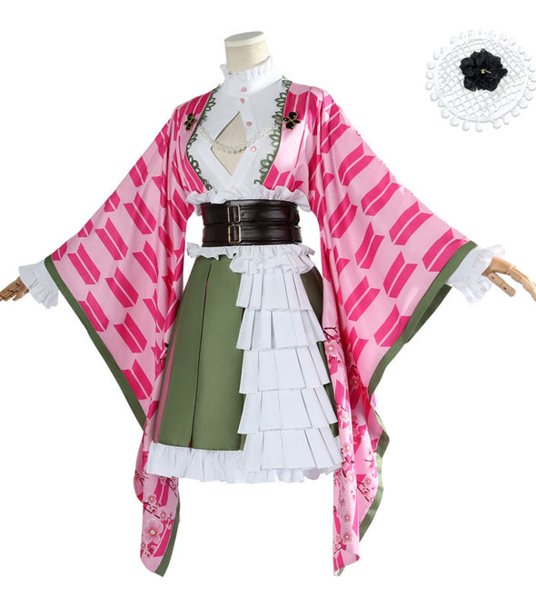 Demon Slayer Kimetsu no Yaiba Mitsuri Kanroji 5th Cosplay Costume