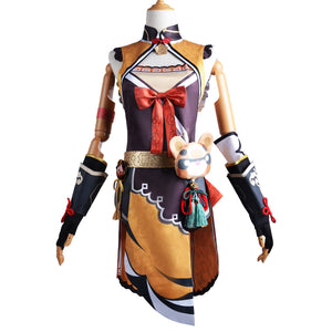 Genshin Impact Xiangling Cosplay Costumes