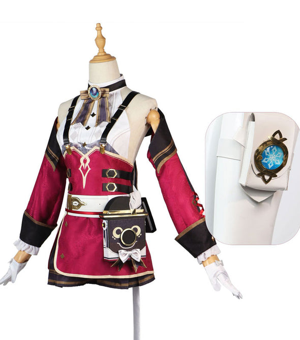 Genshin Impact Charlotte Cosplay Costumes