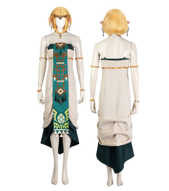 The Legend of Zelda: Tears of the Kingdom Zelda Princess Fullset Cosplay Costumes