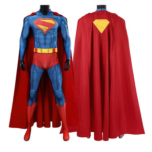 Superman Legacy Clark Kent Jumpsuit Cosplay Costumes