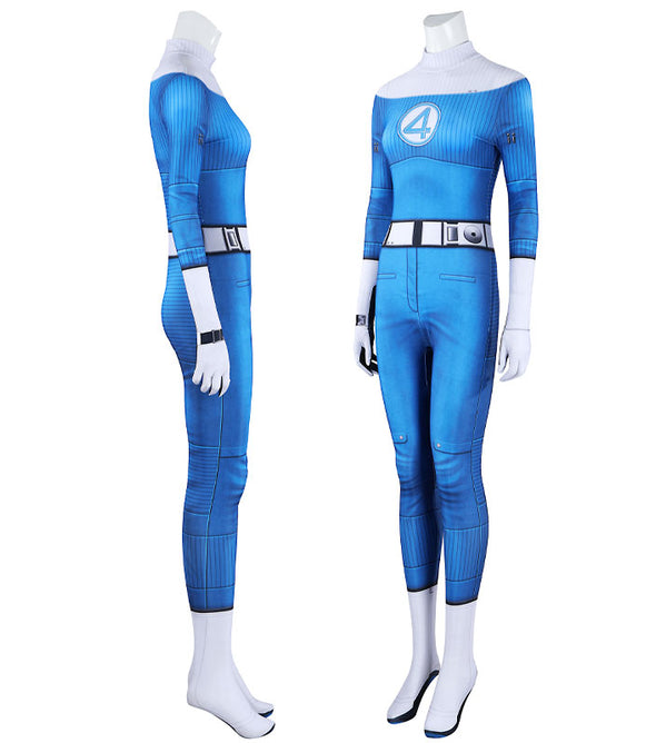 The Fantastic Four: First Steps Invisible Woman Susan Storm Jumpsuit Cosplay Costumes