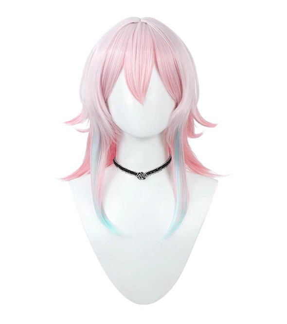 Honkai: Star Rail March 7th Pink Blue Cosplay Wigs