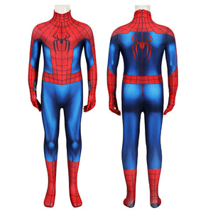 Marvel's Spider Man : Brand New Day Peter Parker Kids Jumpsuit Cosplay Costumes