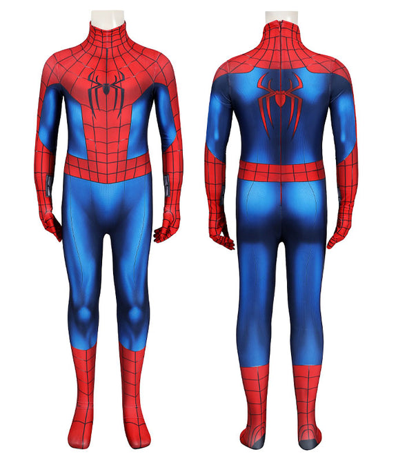 Marvel's Spider Man : Brand New Day Peter Parker Kids Jumpsuit Cosplay Costumes