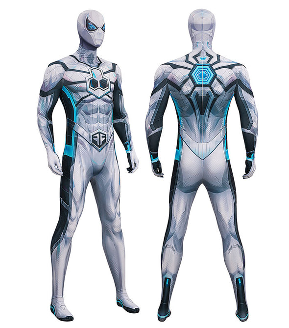 Marvel Rivals Spider Man Future Foundation Jumpsuit Cosplay Costumes