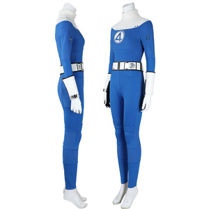 Movie The Fantastic Four: First Steps Invisible Woman Susan Storm Cosplay Costumes