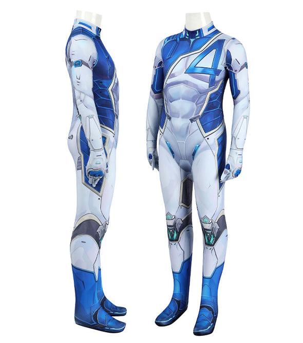 Marvel Rivals Mister Fantastic Kids Jumpsuit Cosplay Costumes