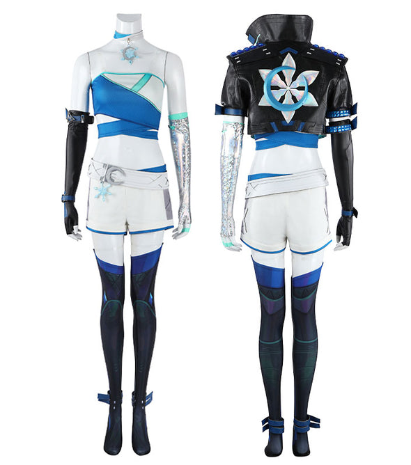 Game Marvel Rivals Luna Snow Cosplay Costumes