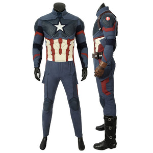 Avengers: Endgame Steven Rogers Captain America Cosplay Costumes