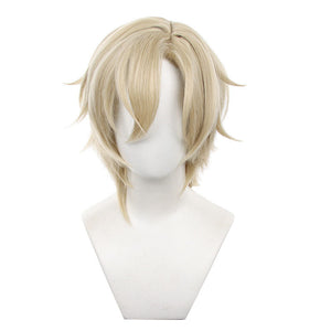 Honkai: Star Rail Aventurine Gold Cosplay Wigs