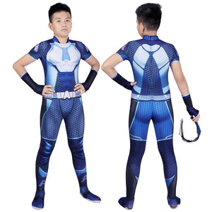 The Boys A-Train Kids Jumpsuit Cosplay Costume