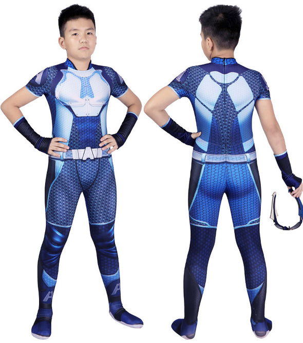 The Boys A-Train Kids Jumpsuit Cosplay Costume
