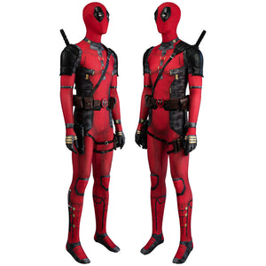 Deadpool 3 Deadpool Wade Wilson Jumpsuit Cosplay Costumes