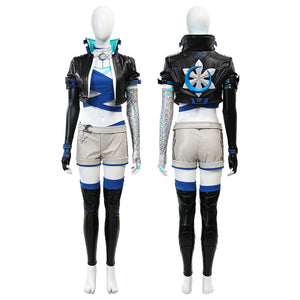 Game Marvel Rivals Luna Snow Cosplay Costumes