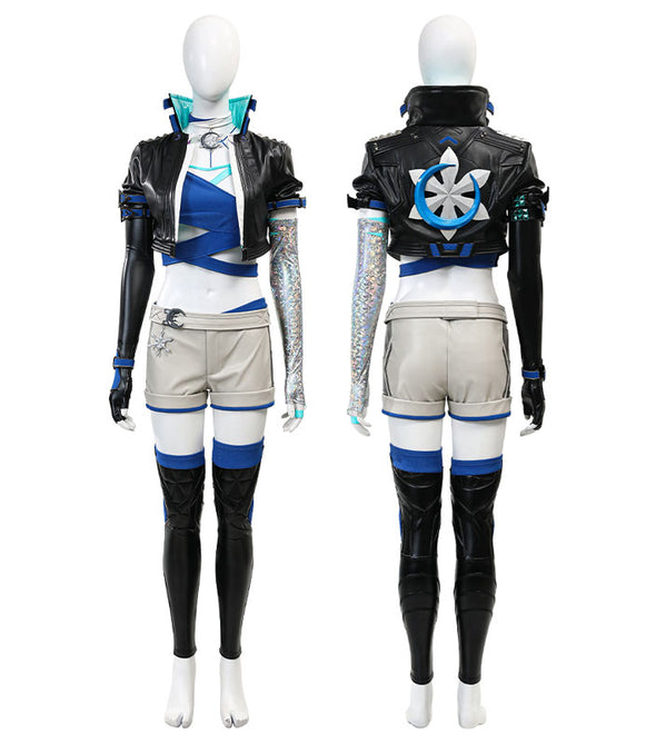 Game Marvel Rivals Luna Snow Cosplay Costumes