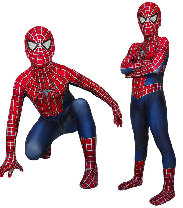 Marvel's Spider Man 2 Peter Parker Kids Jumpsuits Cosplay Costume