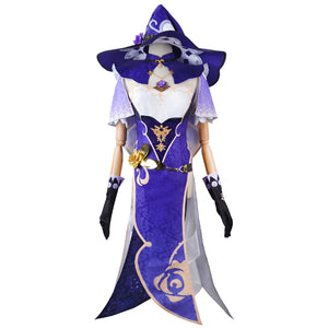 Genshin Impact Lisa Cosplay Costumes