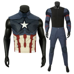 Avengers: Endgame Steven Rogers Captain America Cosplay Costumes