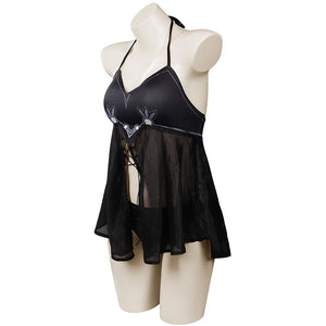 Nier: Automata 2B YoRHa No.2 Type B Swimsuit Cosplay Costumes