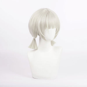 Genshin Impact Sayu Linen Cyan Cosplay Wigs