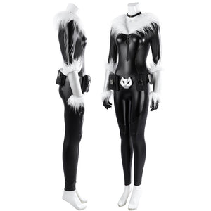 Fortnite Black Cat Jumpsuit Cosplay Costumes