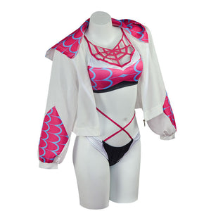 Spider-Man: Across the Spider-Verse Gwen Swimsuit Cosplay Costumes