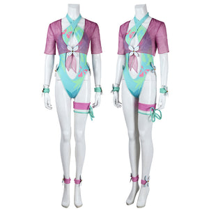 Marvel Rivals Psylocke Breezy Butterfly Cosplay Costumes
