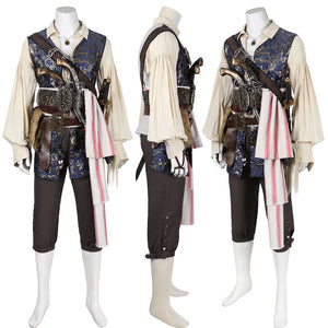 Pirates of the Caribbean Jack Sparrow Jackie Cosplay Costumes