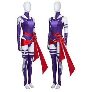 Game Marvel Rivals Vengeance Psylocke Cosplay Costumes