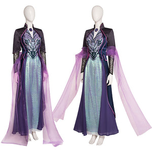 Marvel Agatha All Along Agatha Harkness Dress Cosplay Costume