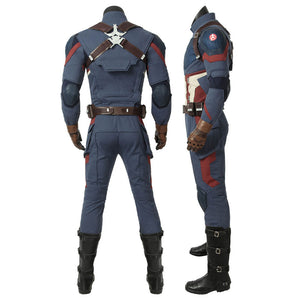 Avengers: Endgame Steven Rogers Captain America Cosplay Costumes