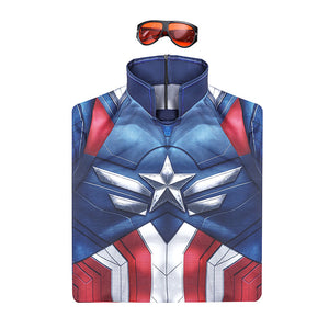 Marvel Captain America: Brave New World Sam Wilson Captain Jumpsuit Cosplay Costume