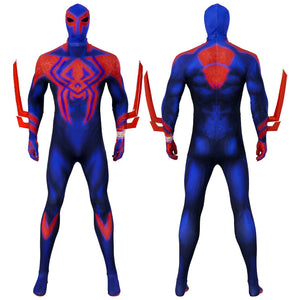 Spider-Man: Into the Spider-Verse Spider-Man 2099 Miguel O'Hara Jumpsuit Cosplay Costumes