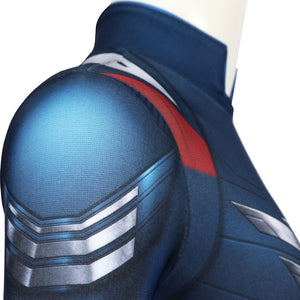 Captain America: Brave New World Captain America Kids Jumpsuit Cosplay Costumes