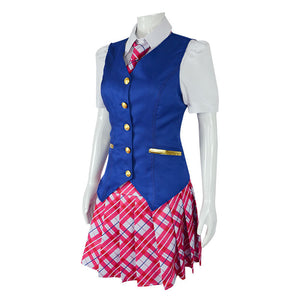 Barbie: Princess Charm School Delancy Devin Princess Hadley Uniform Cosplay Costumes