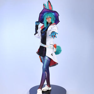 LOL Battle Bunny Aurora Cosplay Costumes