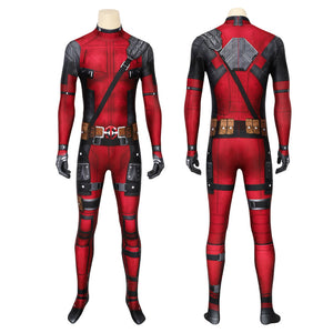 Deadpool3 Wade Wilson Jumpsuit Cosplay Costumes