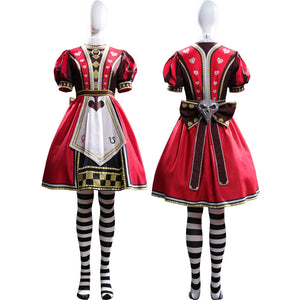 Alice: Madness Returns Alice Royal Suit Cosplay Costumes