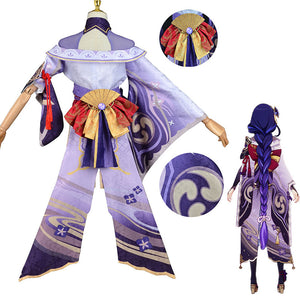 Genshin Impact Raiden Shogun Cosplay Costume