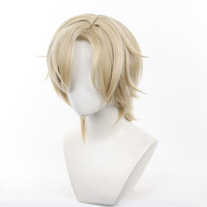 Honkai: Star Rail Aventurine Gold Cosplay Wigs