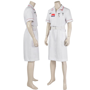 Arkham Asylum Joker Nurse Cosplay Costumes