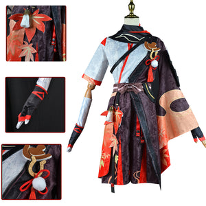 Genshin Impact Kaedehara Kazuha Cosplay Costumes