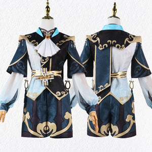 Genshin Impact Xingqiu Fullset Cosplay Costumes